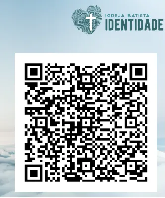 QR code para contribuir com a igreja.